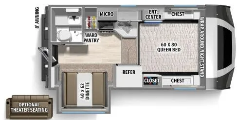 Palomino Real-Lite HS-1912 floor plan