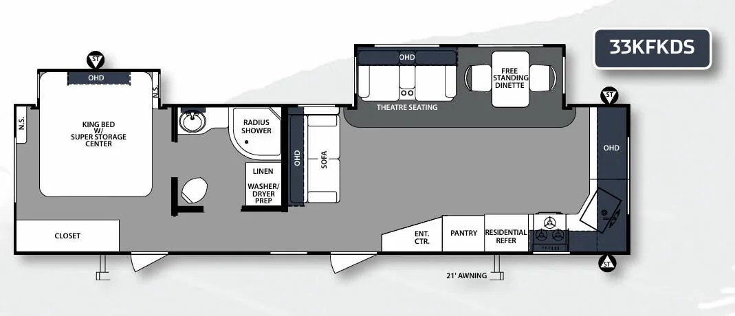 Forest River Surveyor Luxury 33KFKDS exterior
