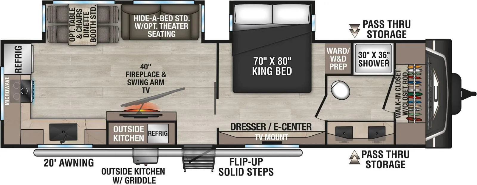 K-Z Connect C302FBK floor plan