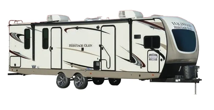 Forest River Wildwood Heritage Glen 270FKS exterior