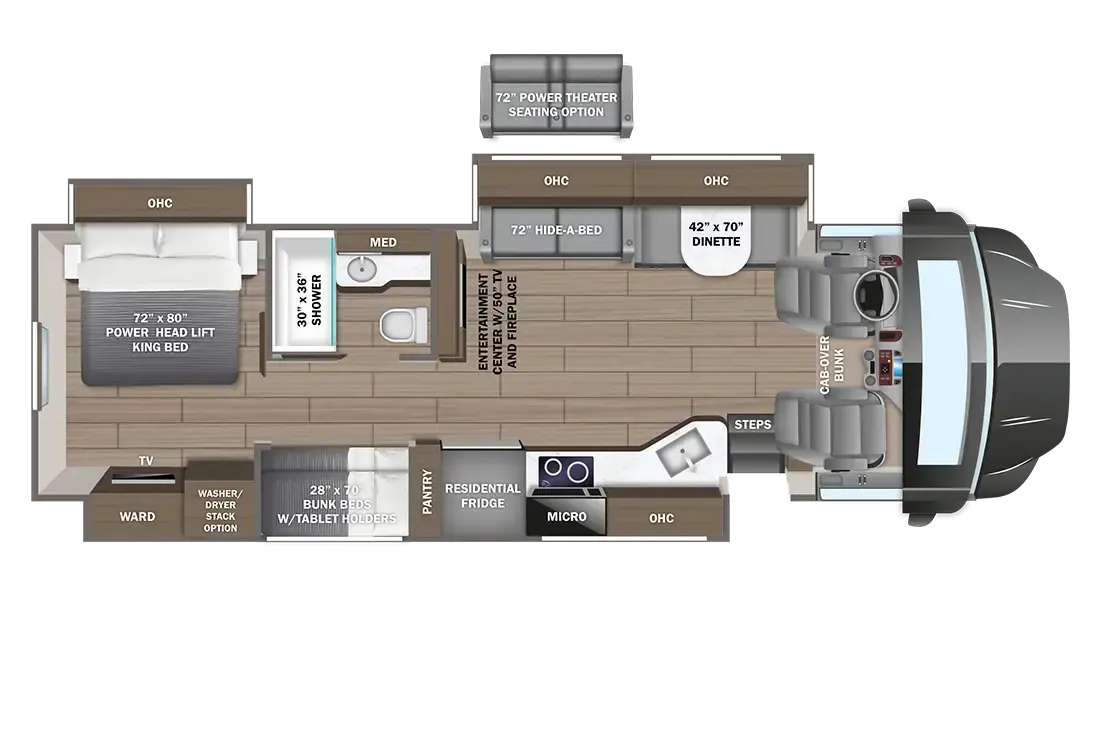Entegra Coach Accolade XL 37L floor plan
