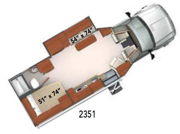 Phoenix Cruiser 2351 floor plan