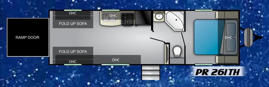 Heartland Prowler 261 PTH floor plan