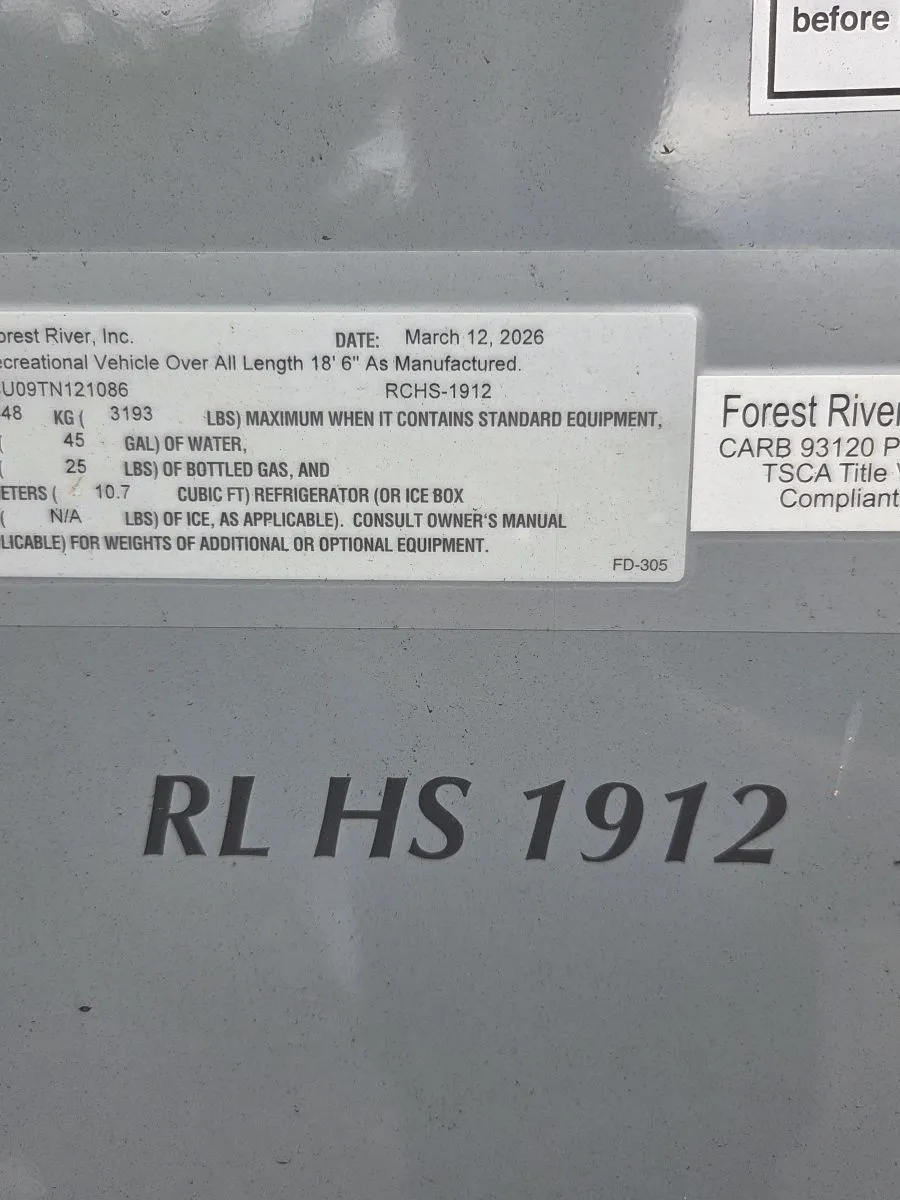 2026 Forest River RV Palomino Real-lite 1912 - Photo 4
