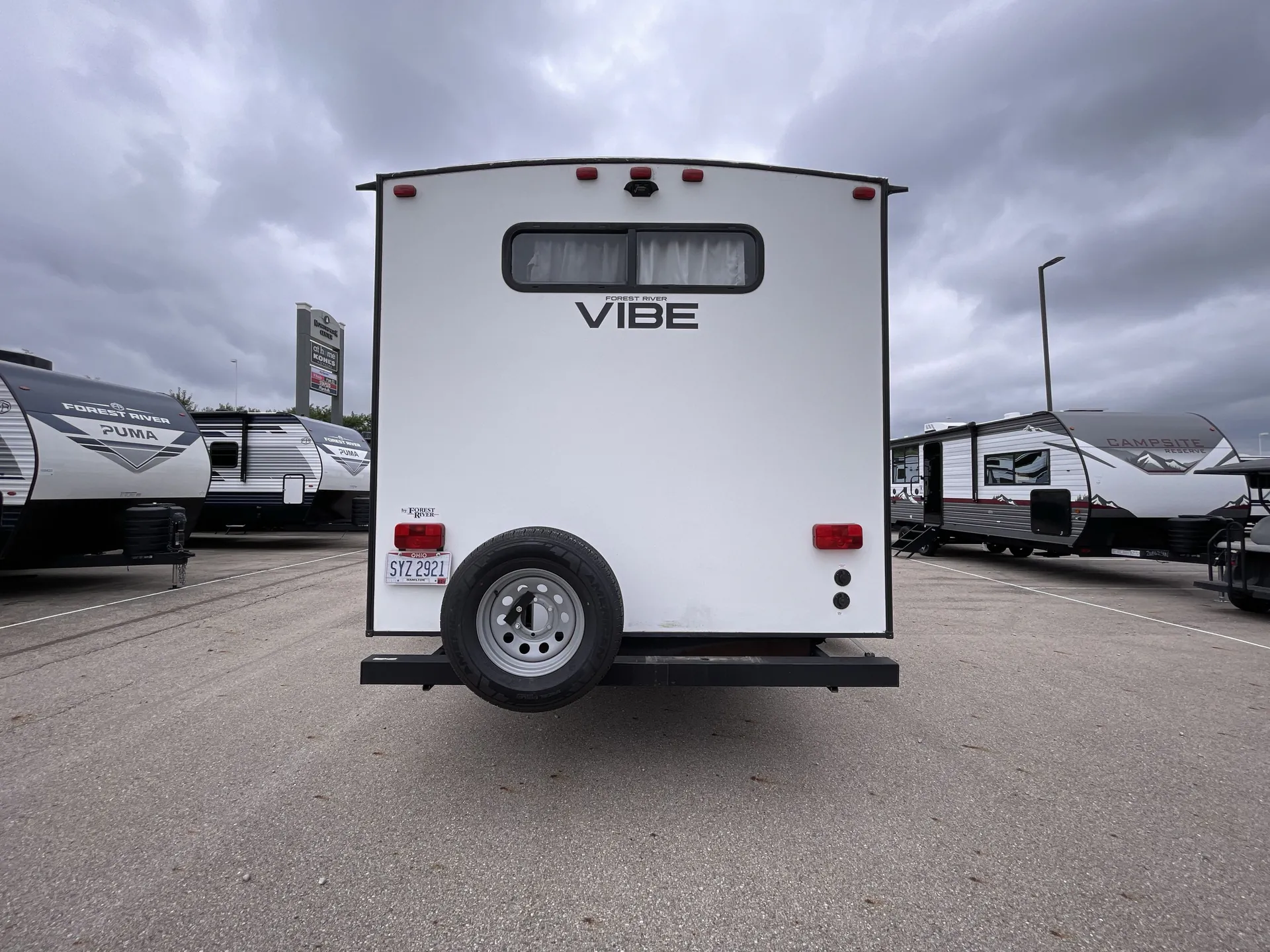 2021 Forest River Vibe 28BH — backside