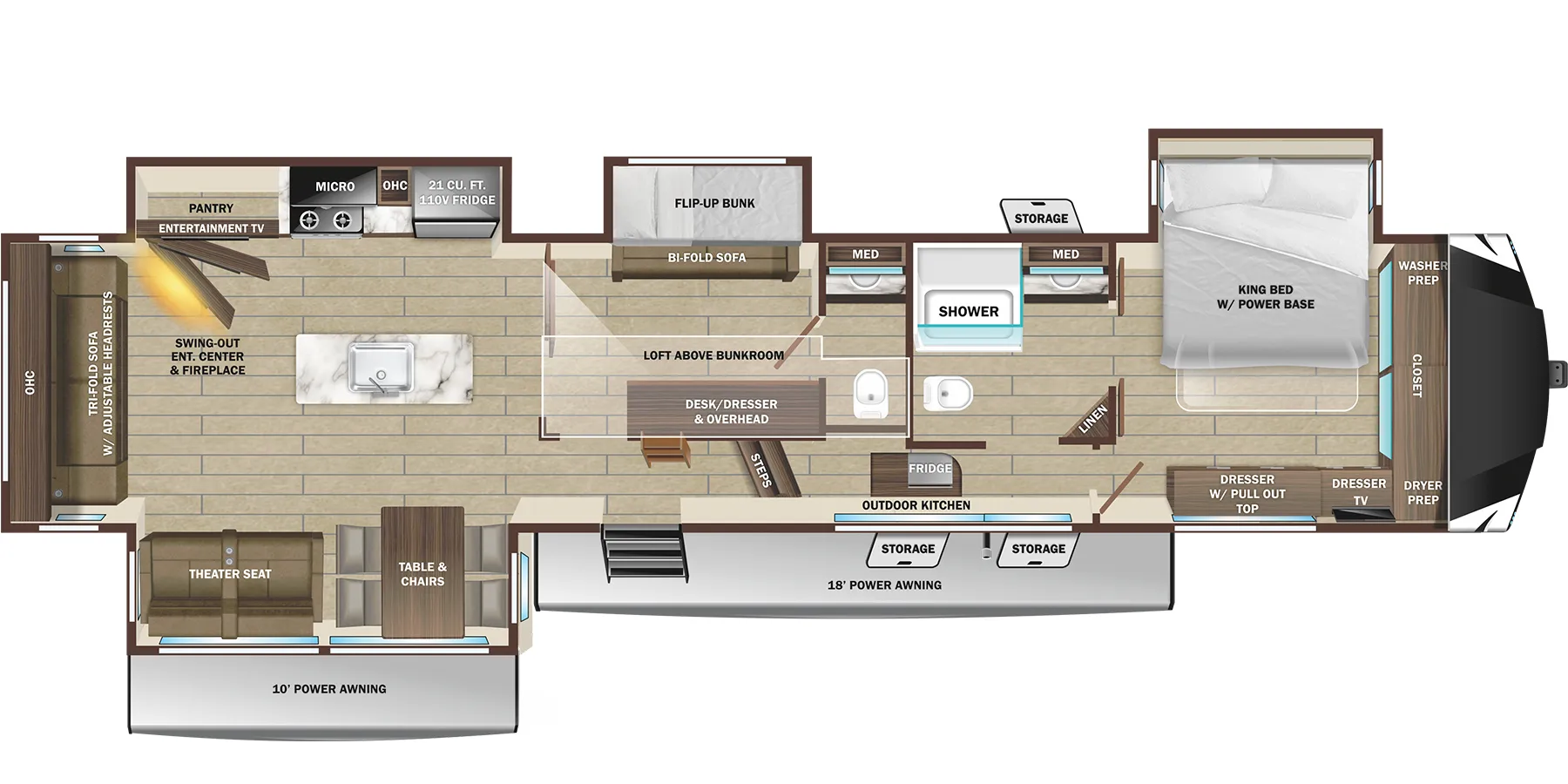 Highland Ridge Open Range 3X 3X 372MBH floor plan
