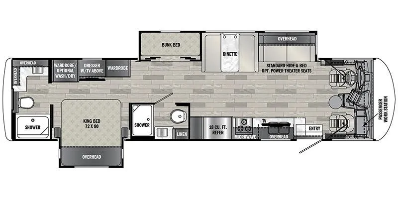 2027 Forest River Georgetown 5 Series GT5 36F5 floor plan
