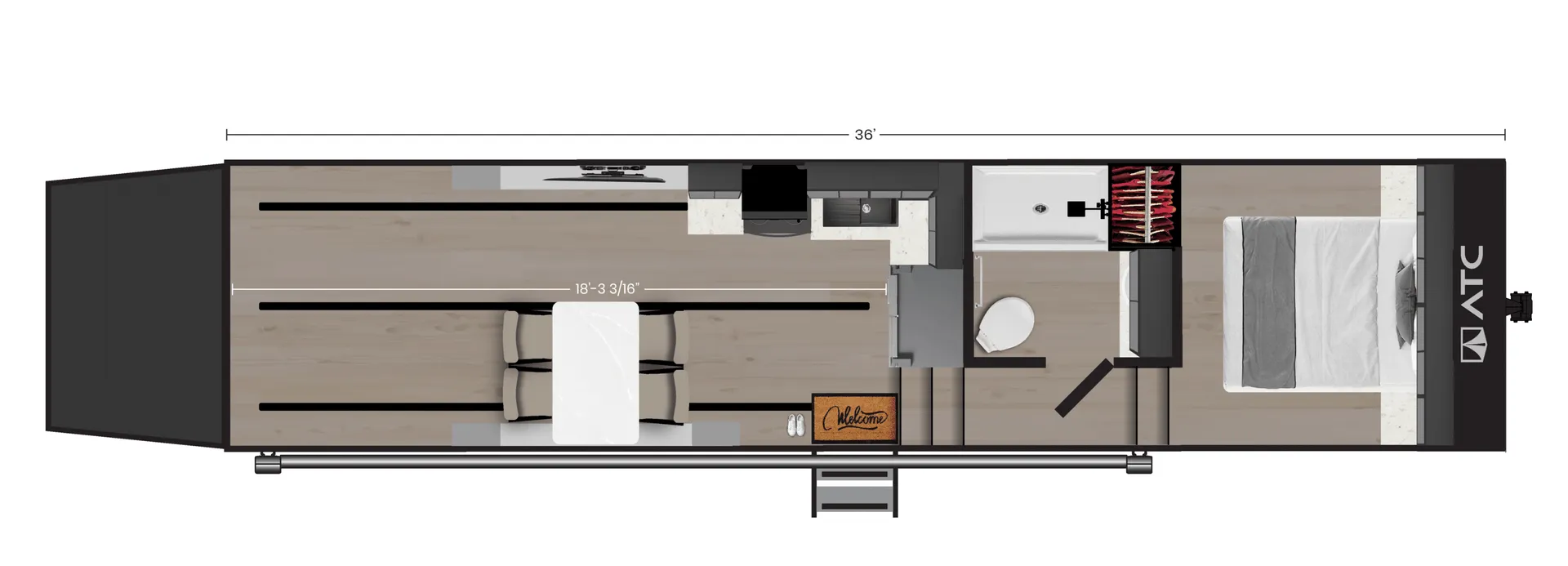 2026 Atc Pla 750 3618 - Floor plan