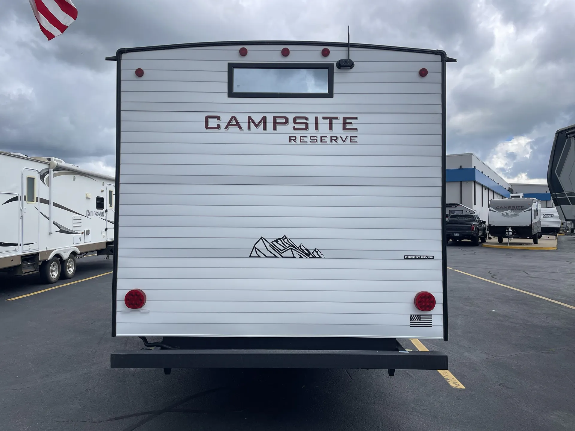 2027 Forest River Campsite Reserve 29TJ — backside