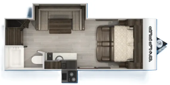 Forest River Cherokee Wolf Pup 16PF floor plan