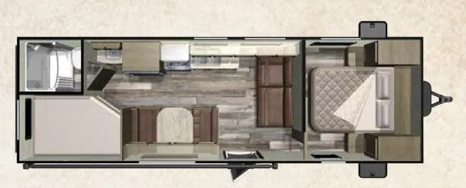 Starcraft Mossy Oak 26BH floor plan