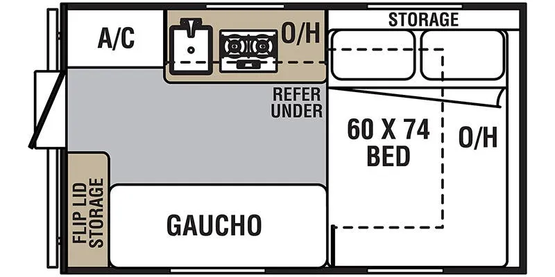 Coachmen Viking Express 12.0TD XL floor plan