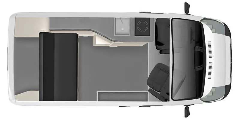Pleasure-Way Tofino Tofino floor plan