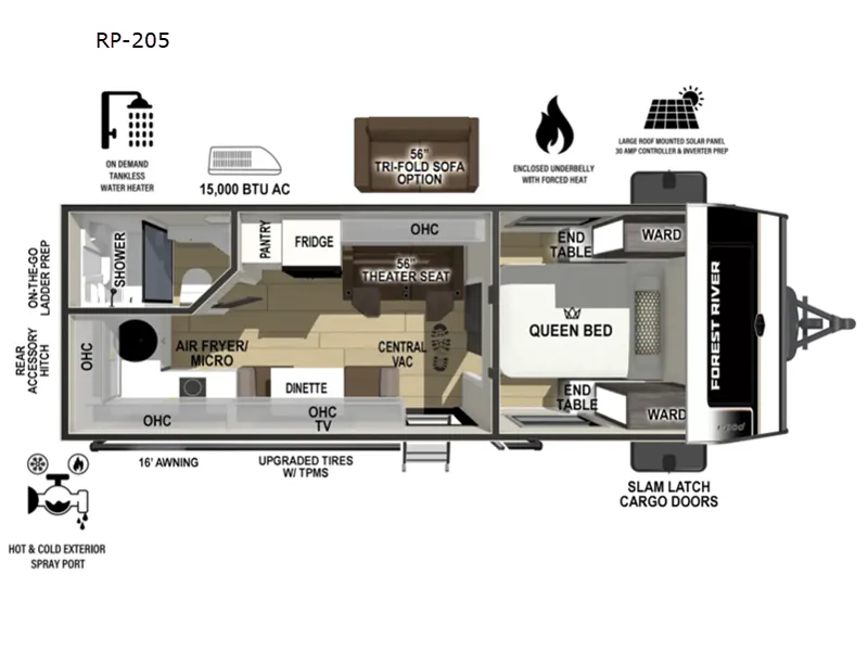 2027 Forest River R-Pod RP-205 - Photo 3