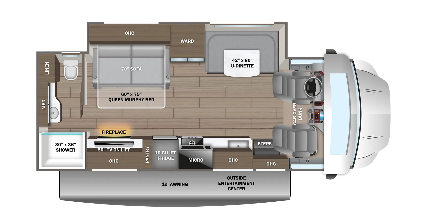 Jayco Greyhawk XL 30M floor plan