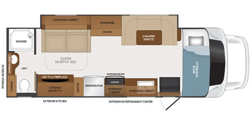 2026 Fleetwood Altitude 27U floor plan