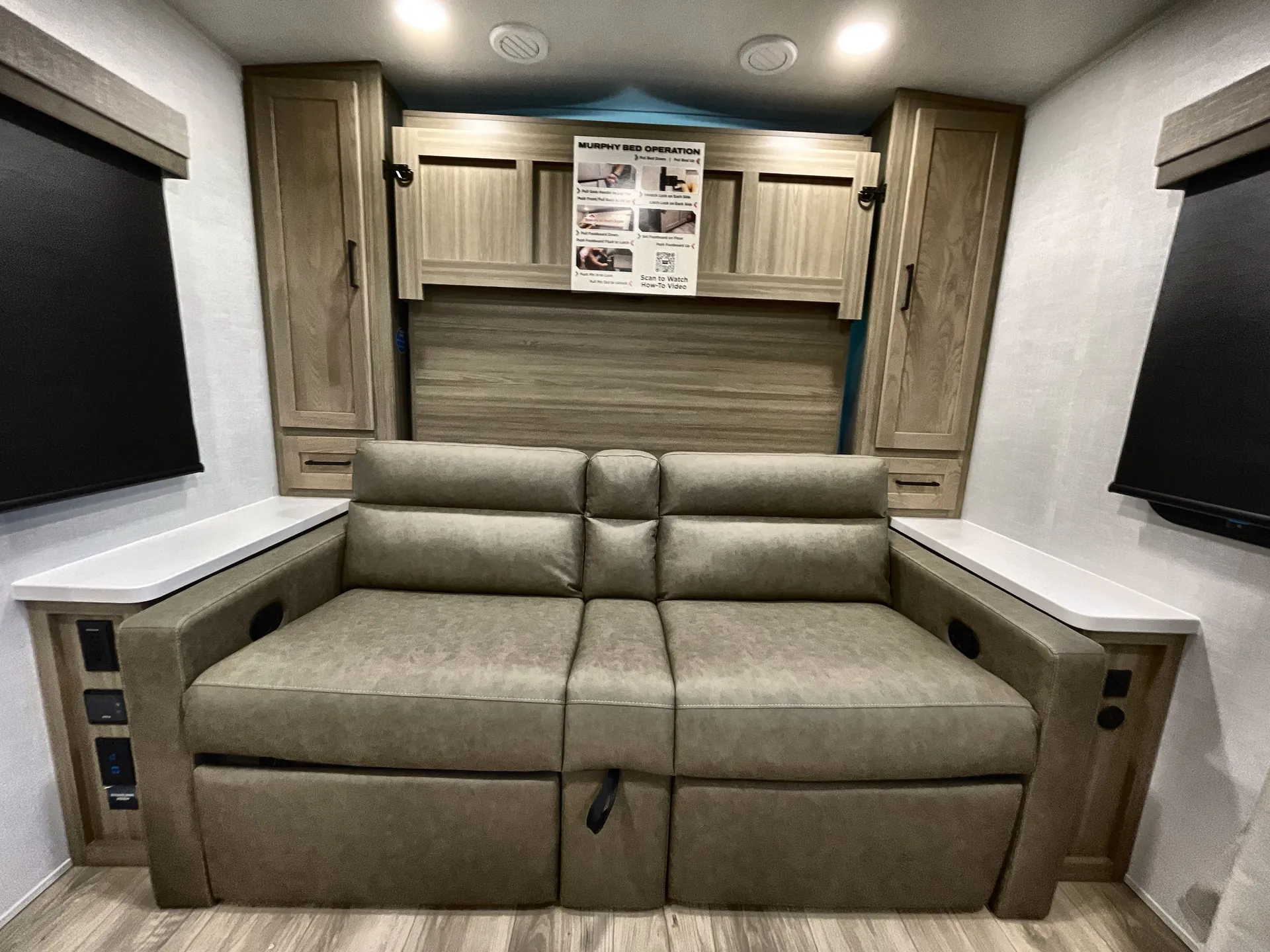 2027 Forest River Flagstaff Micro Lite 25BRDS — fridge open