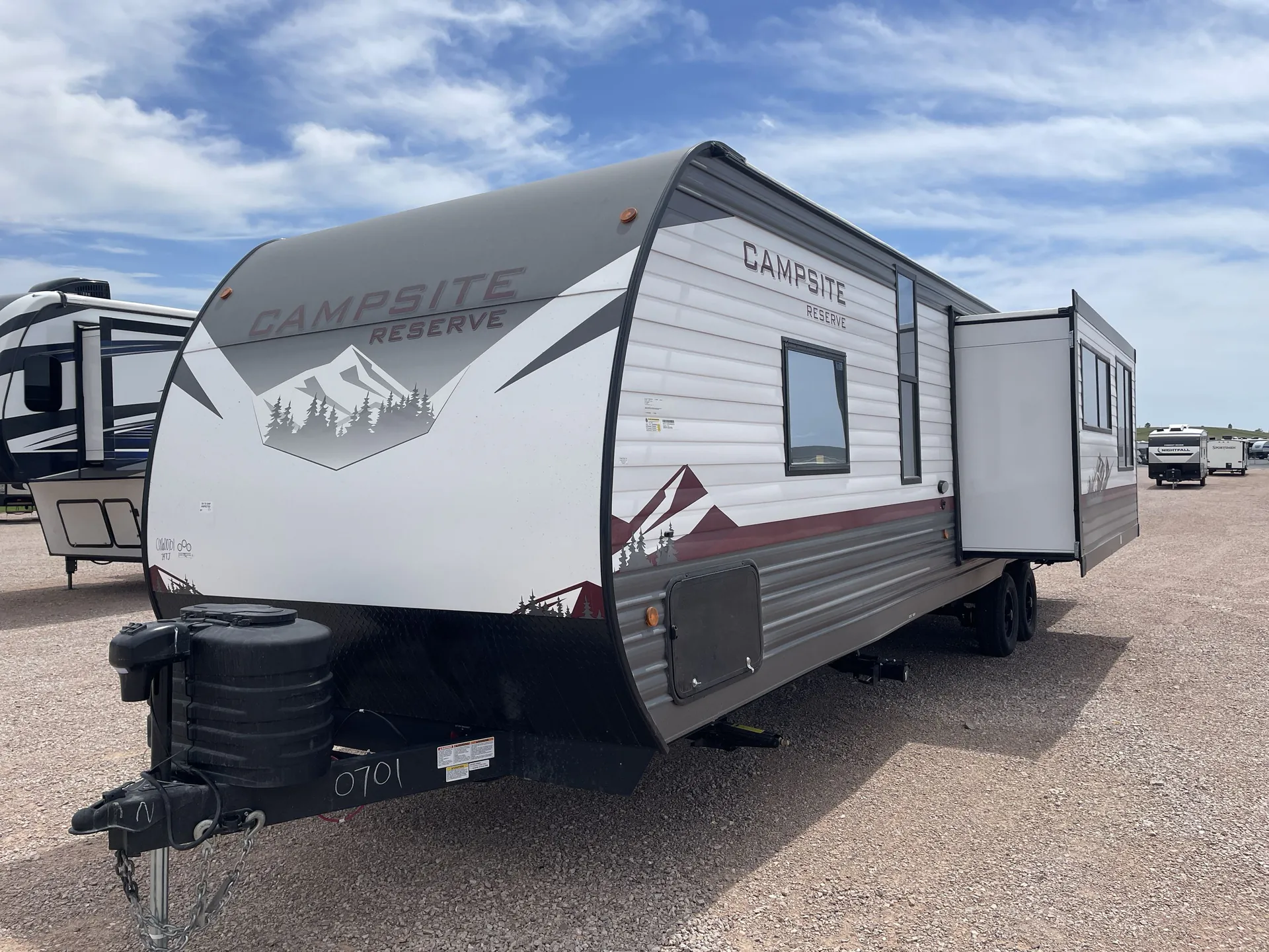 2027 Forest River Campsite Reserve 29TJ — campside