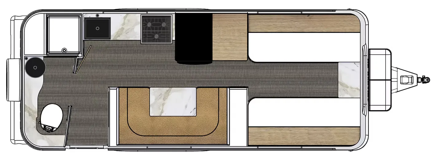 Awaken RV MorningStar BASE floor plan