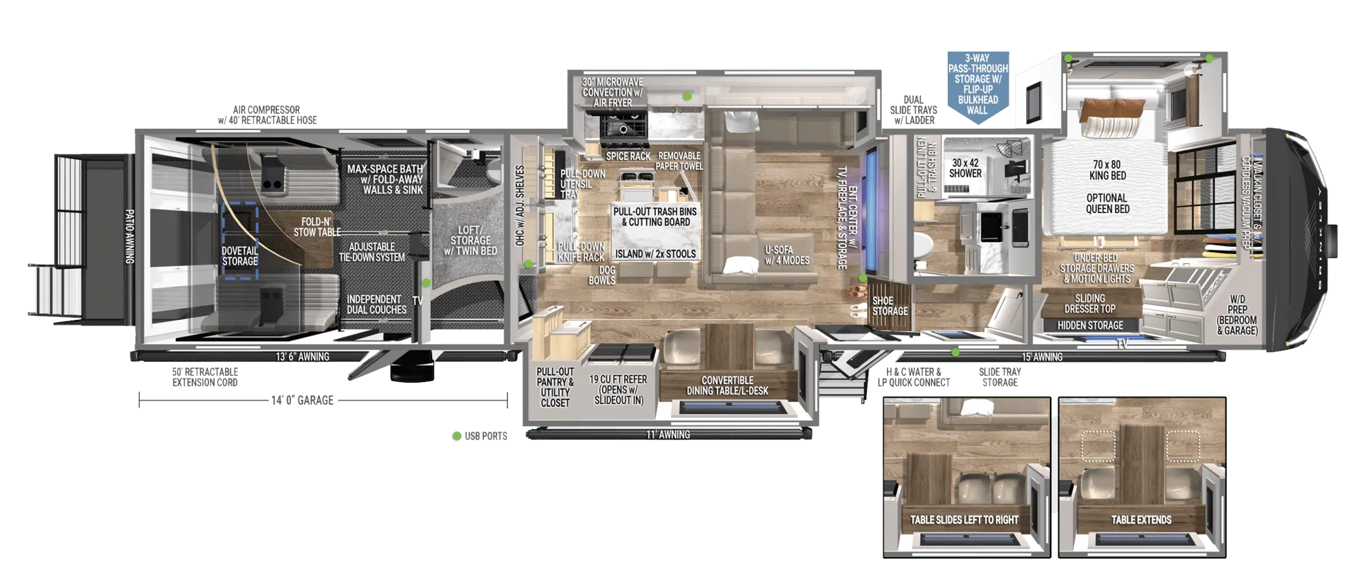 2025 Brinkley Model G 3950 - Floor plan