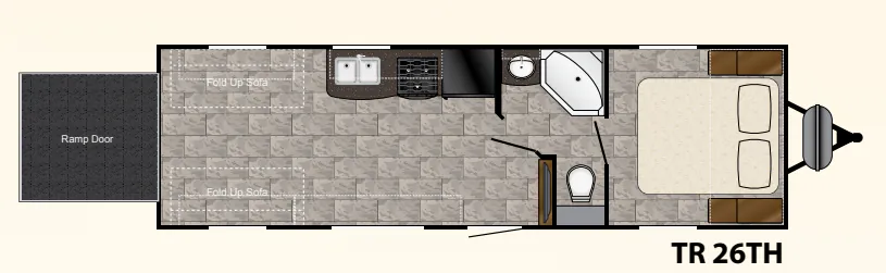 Heartland Trail Runner 26TH floor plan
