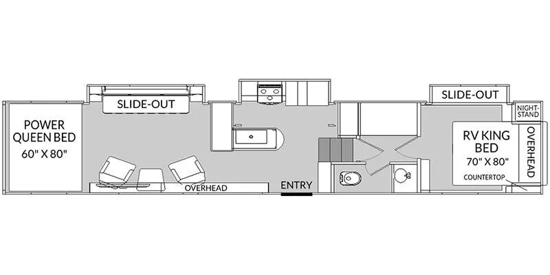 Genesis Supreme MGM 385IKCA floor plan