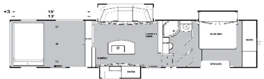 Eclipse Stellar 36TXSG floor plan