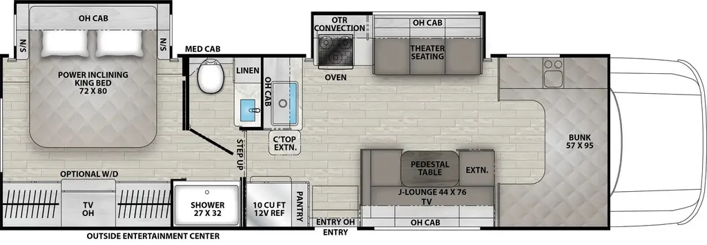 2026 Coachmen Entourage 330DS floor plan