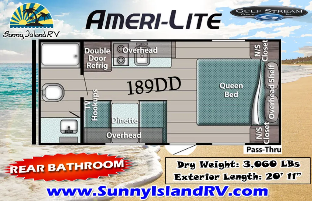 2022 Gulf Stream Ameri-Lite 189DD - Photo 3