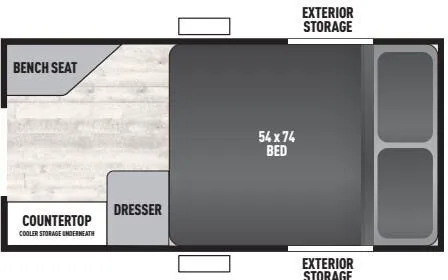 Forest River Viking Escape 9.0TD floor plan