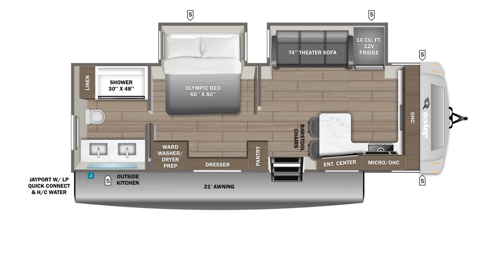 2027 Jayco Eagle HT 265FKDS - Photo 3