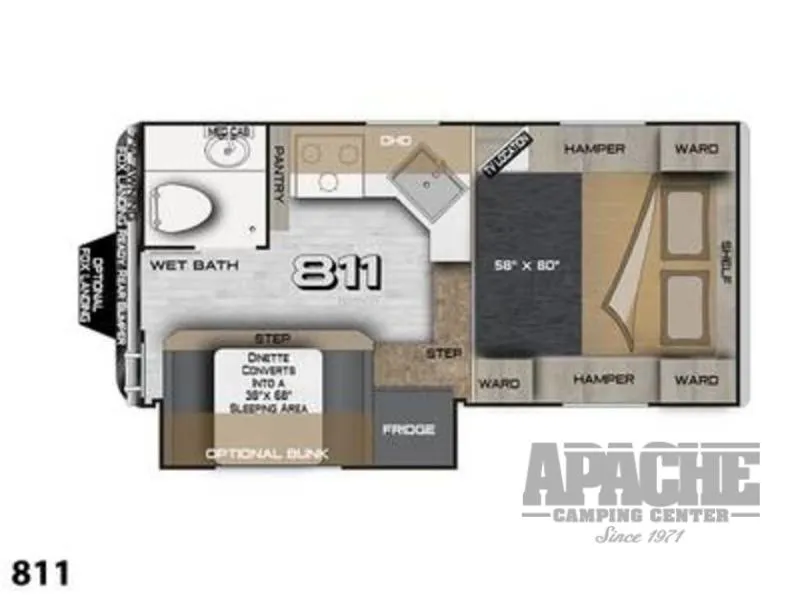 2026 Northwood Arctic Fox Camper 811 - Photo 3