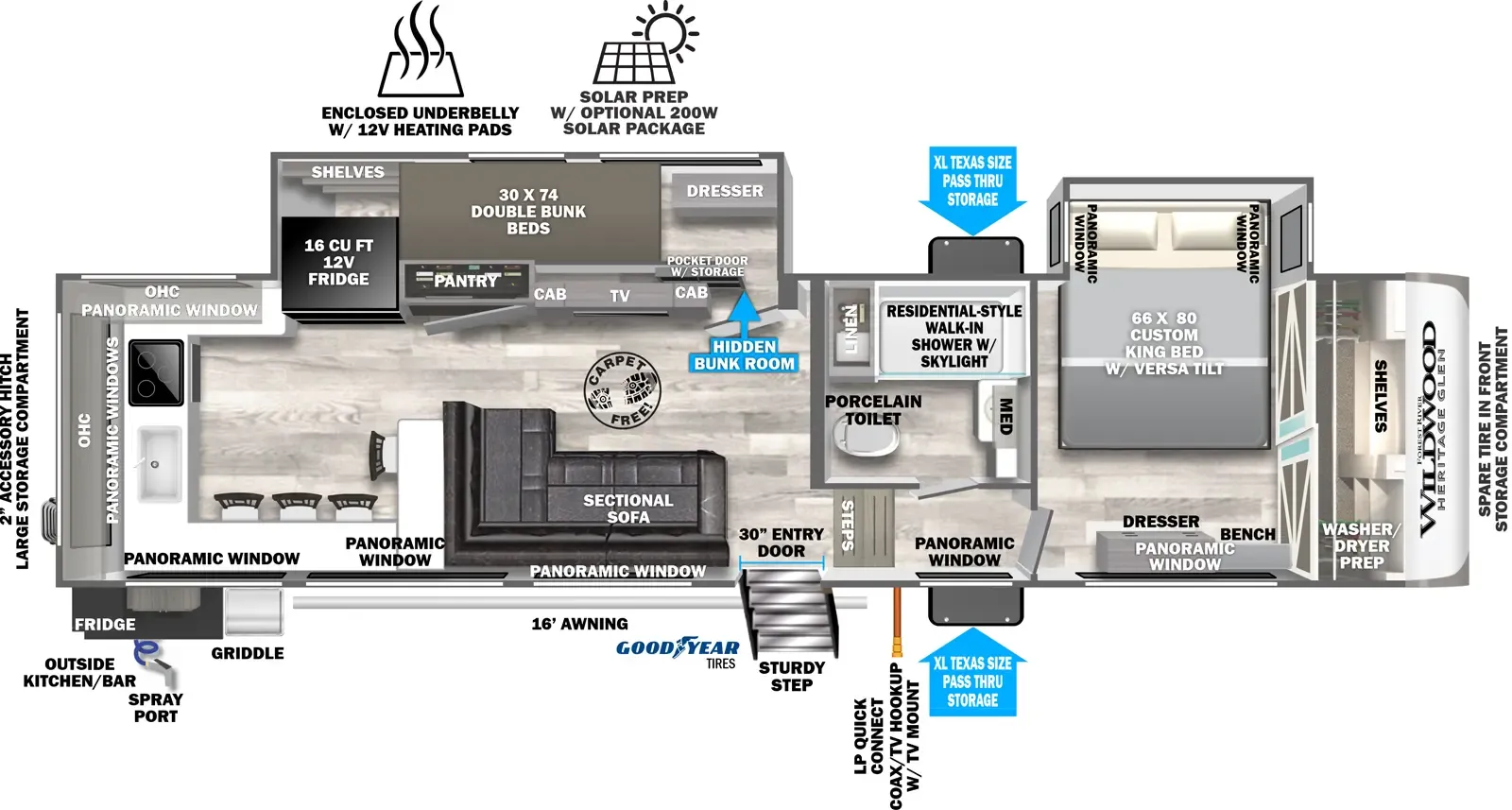 Wildwood Heritage Glen 320VIEW floor plan