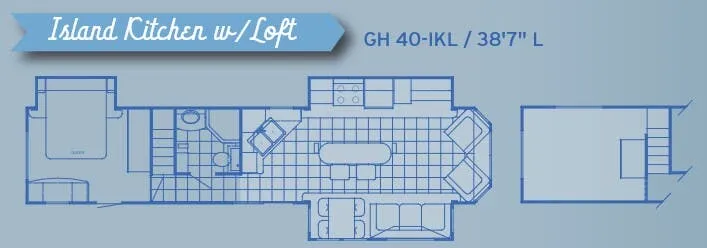 Canterbury RV Grand Haven GH 40-IKL floor plan