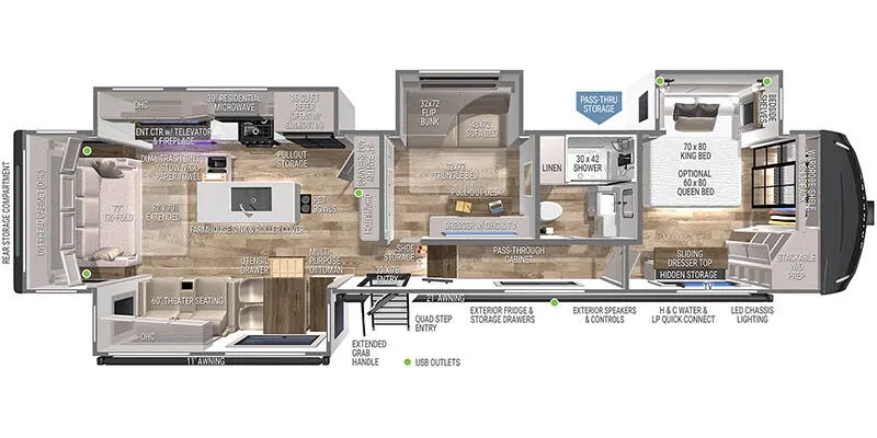 2025 Brinkley Model Z 3610 floor plan