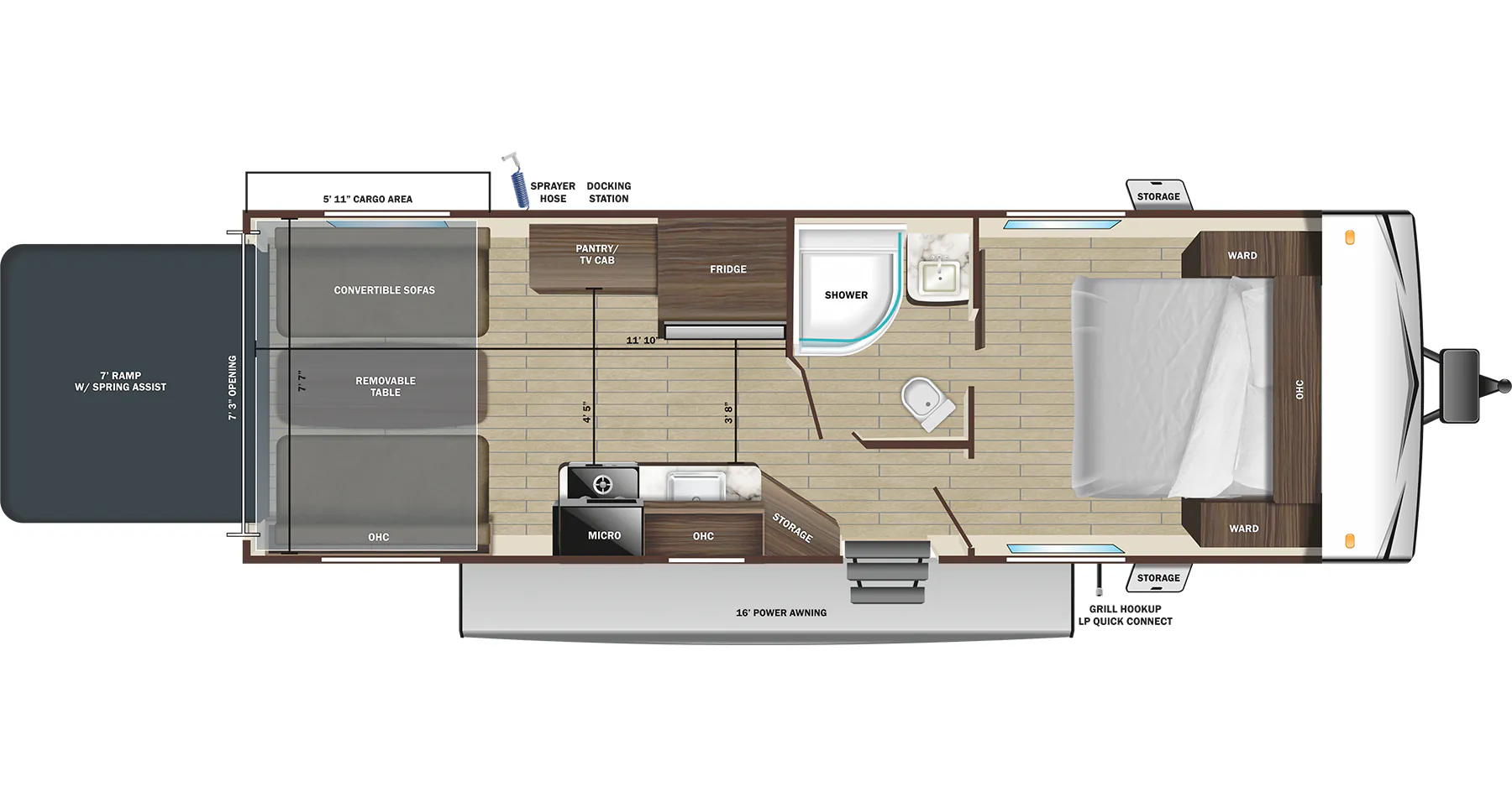Highland Ridge Open Range Conventional 233TH floor plan