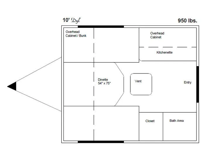 Taylor Coach Dyl BASE floor plan