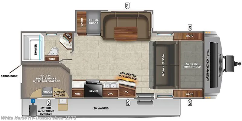 2022 Jayco White Hawk 25MBH - Photo 3