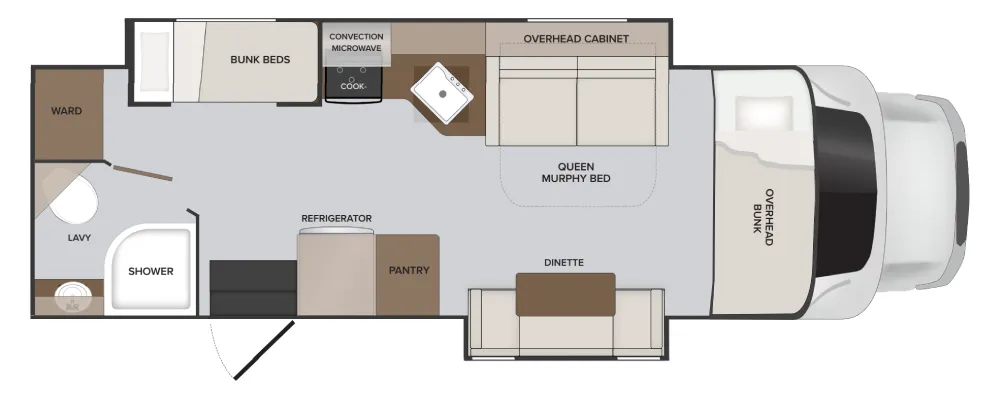Holiday Rambler Incline FS550 30SB floor plan