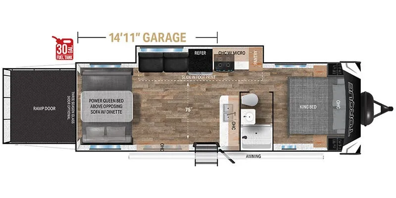 Heartland Torque TQ 2914 Limiter floor plan