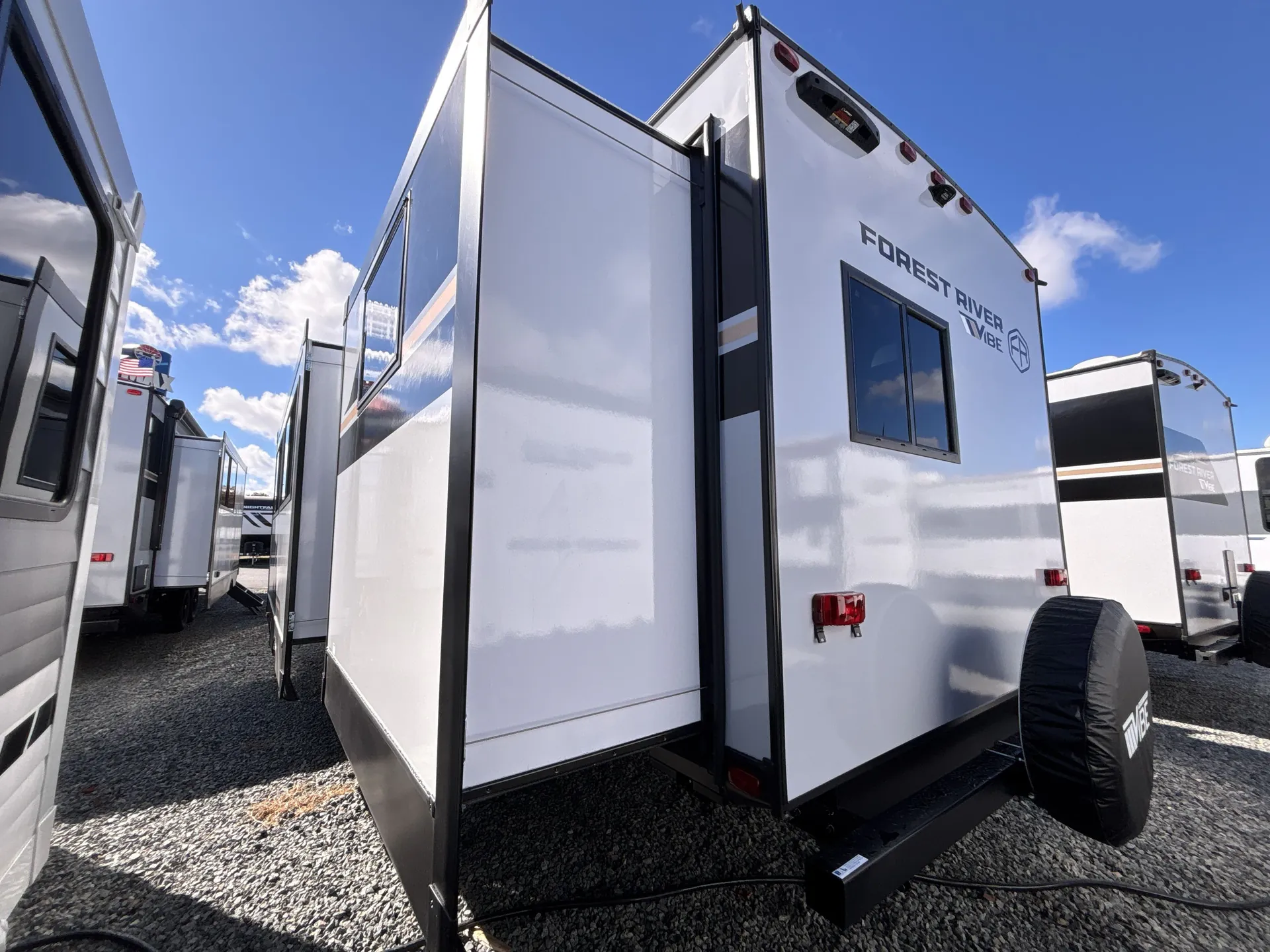 2026 Forest River Vibe 3400BH — backside