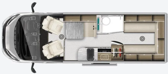 Auto-Trail V-Line Sport 636 floor plan