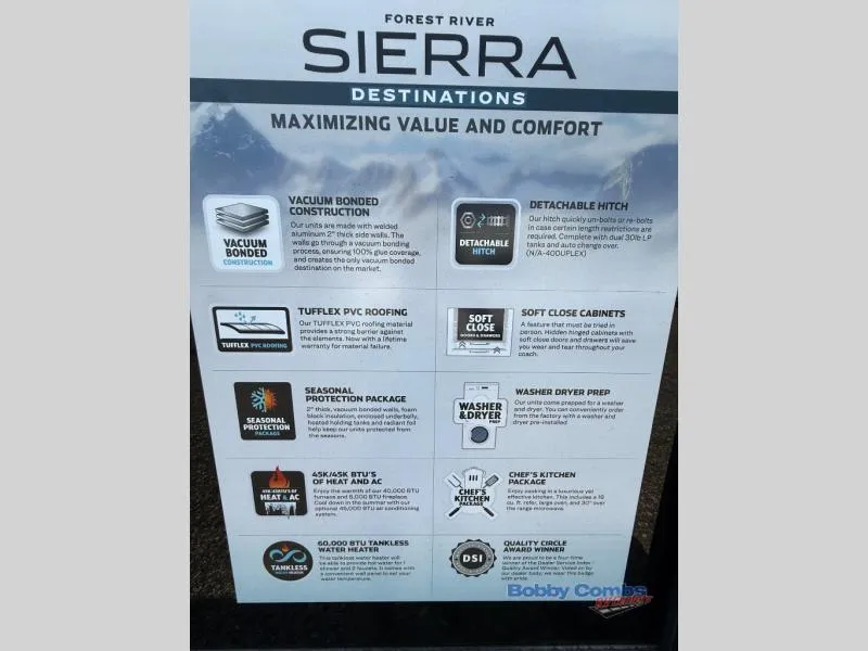 2026 Forest River Sierra Destination Trailers 422FKL, Photos photo 32