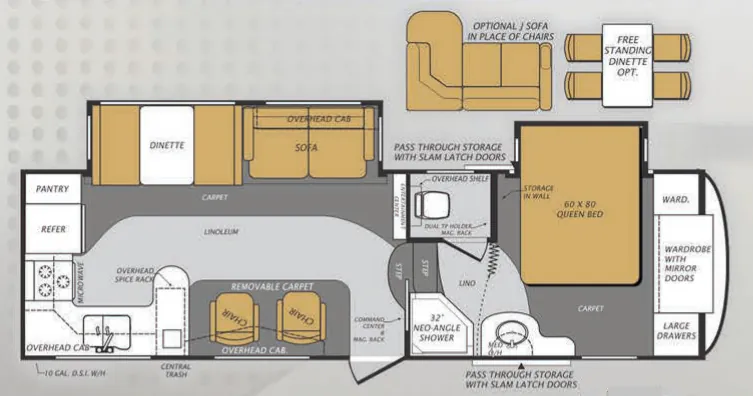 Forest River Wildcat Maxx 282RK floor plan