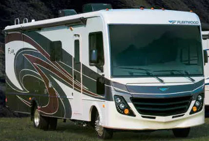 Fleetwood Flair LXE 31B exterior