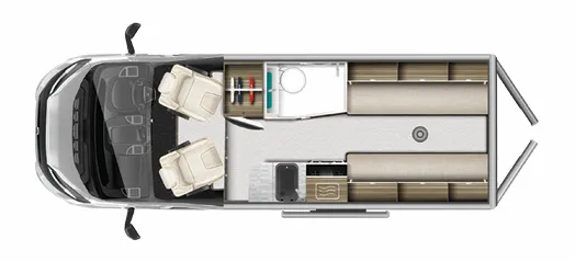 Auto-Trail V-Line SE 610 SE floor plan