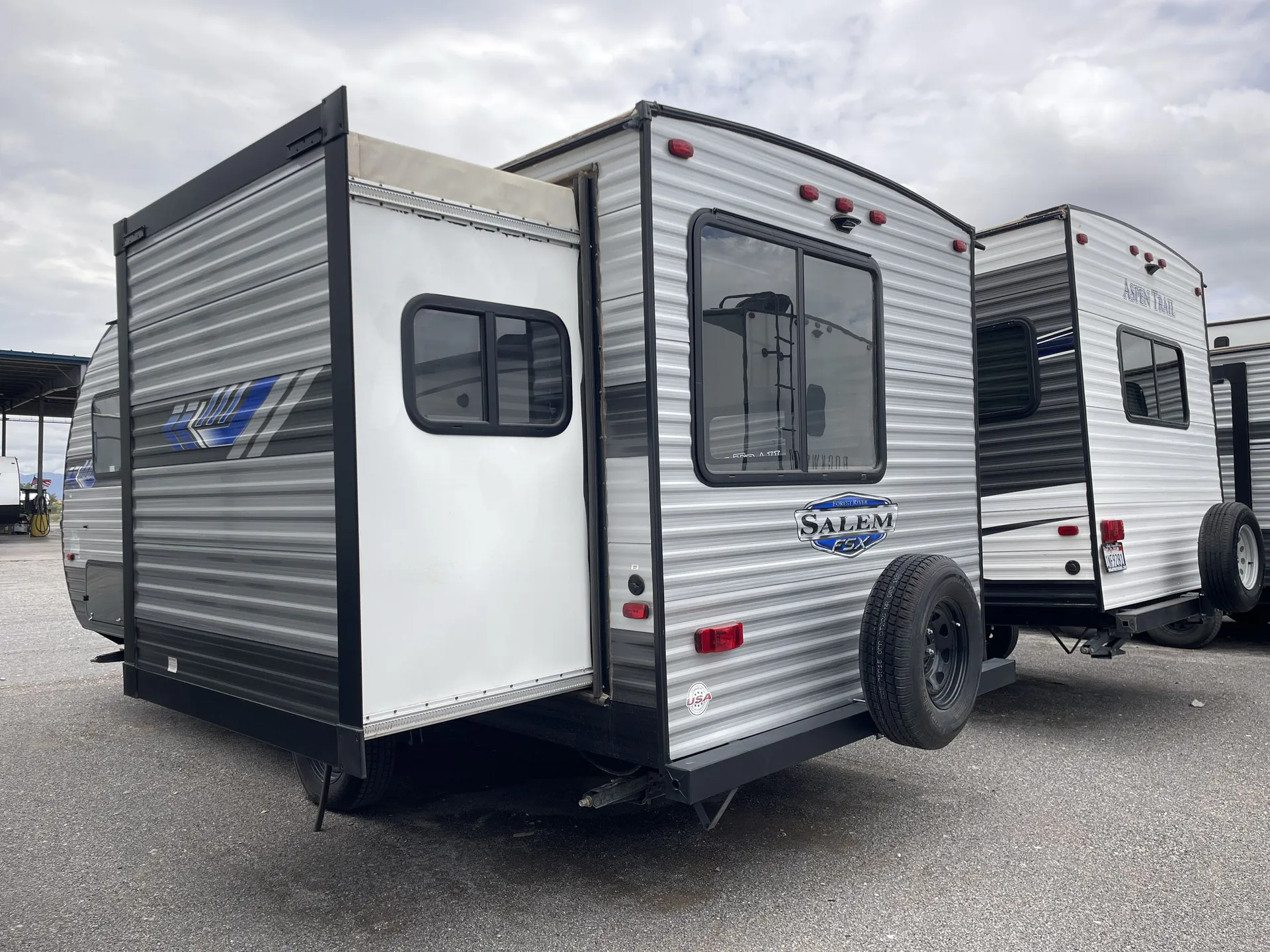 2022 Forest River Salem FSX 169RSK — off campside