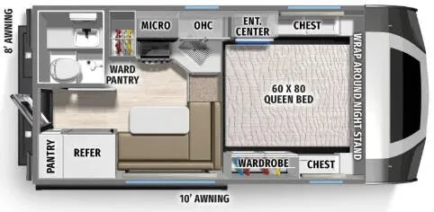Palomino Real-Lite HS-1910 floor plan