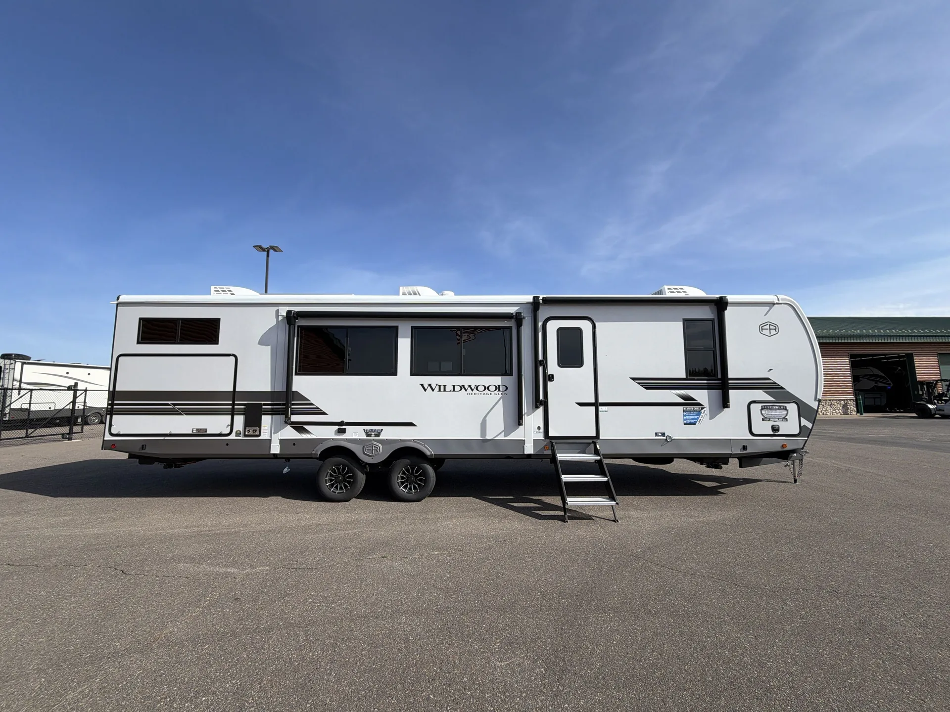 2027 Forest River Wildwood Heritage Glen 310BHI — campside