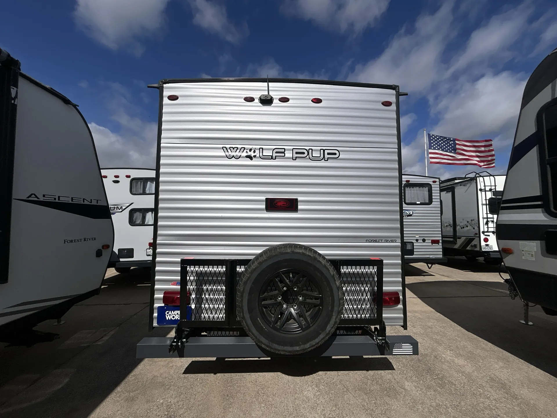 2022 Forest River Cherokee Wolf Pup 17JG — backside